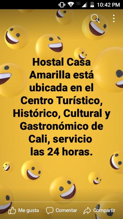 Hostal Casa Amarilla Cali Exteriör bild